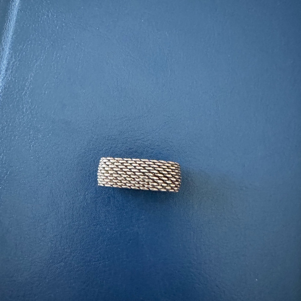 Tiffany & Co. Silver Mesh Ring